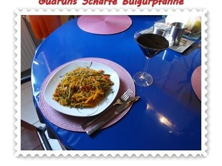 Gemüse: Scharfe Bulgurpfanne - Rezept - Bild Nr. 12