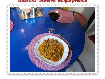 Gemüse: Scharfe Bulgurpfanne - Rezept - Bild Nr. 13