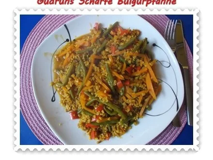 Gemüse: Scharfe Bulgurpfanne - Rezept - Bild Nr. 14
