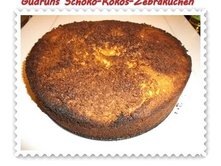 Kuchen: Schoko-Kokos-Zebrakuchen - Rezept - Bild Nr. 13