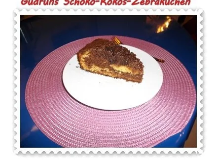 Kuchen: Schoko-Kokos-Zebrakuchen - Rezept - Bild Nr. 16