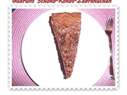 Kuchen: Schoko-Kokos-Zebrakuchen - Rezept - Bild Nr. 17