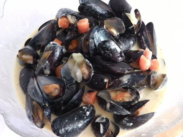 Erikas Miesmuscheln in "dicker" Weißweinsoße (Sydvestjyske Blåmuslinger deluxe) - Rezept - Bild Nr. 16