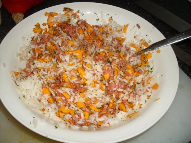 Gefüllter Hokkaido - Kürbiss... - Rezept - Bild Nr. 4