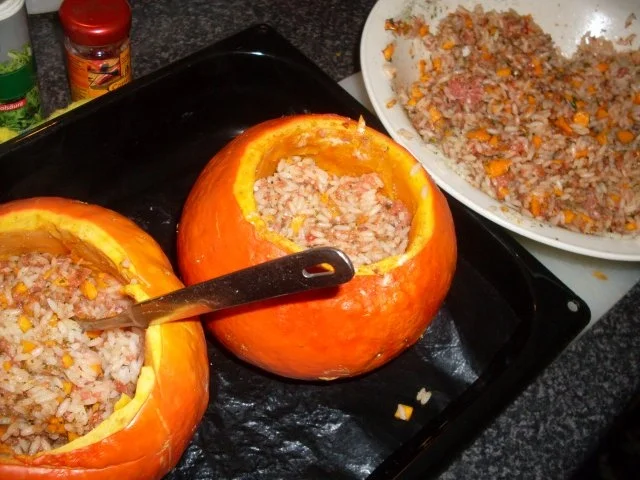 Gefüllter Hokkaido - Kürbiss... - Rezept - Bild Nr. 5