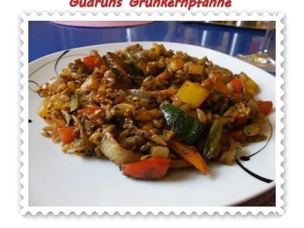 Vegetarisch: Grünkernpfanne - Rezept