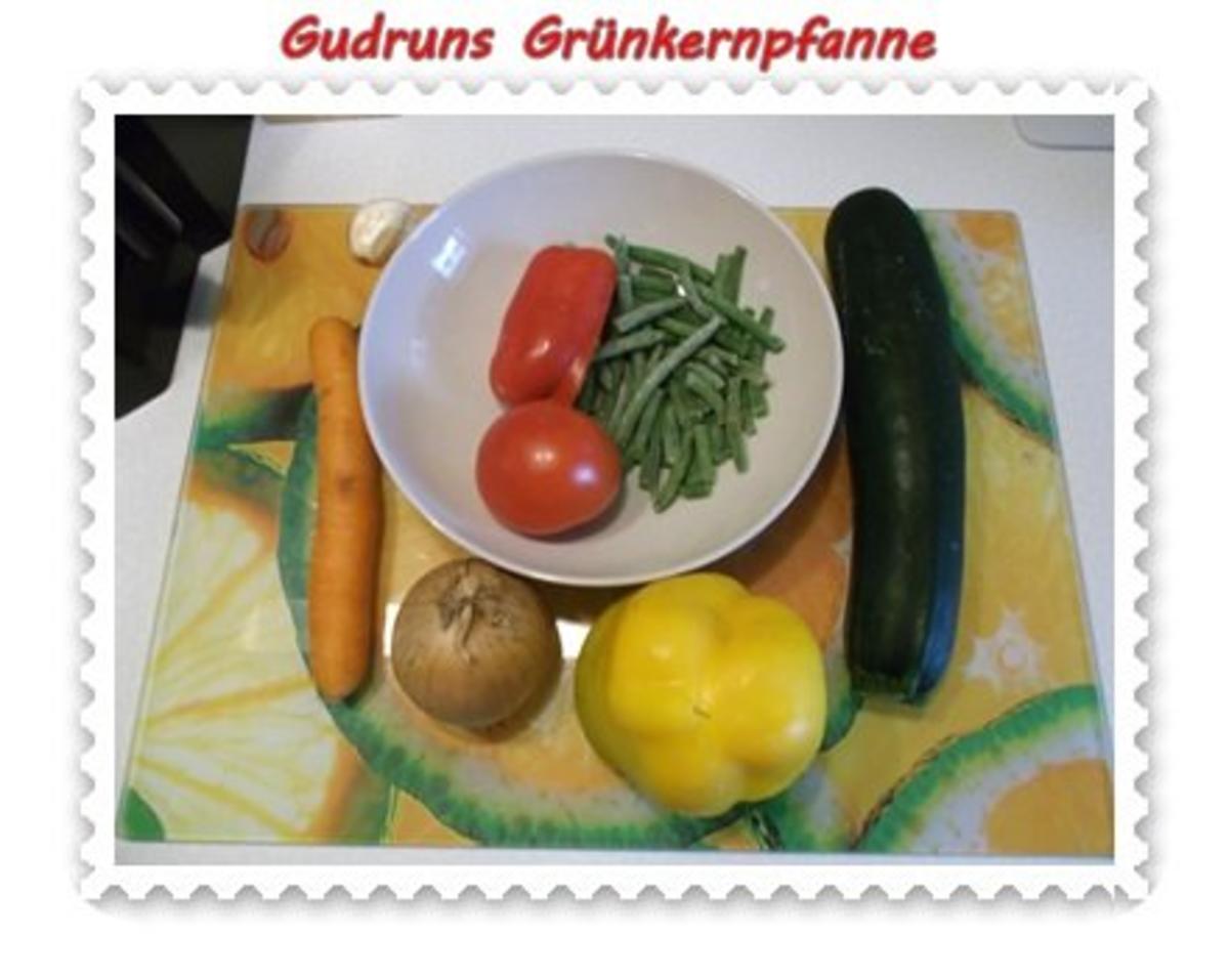 Vegetarisch: Grünkernpfanne - Rezept - Bild Nr. 3