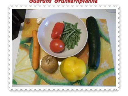 Vegetarisch: Grünkernpfanne - Rezept - Bild Nr. 3