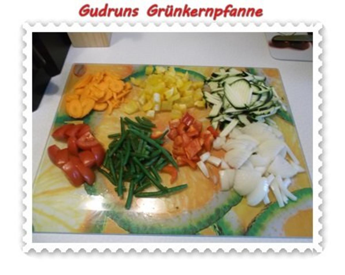 Vegetarisch: Grünkernpfanne - Rezept - Bild Nr. 6