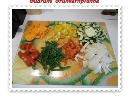 Vegetarisch: Grünkernpfanne - Rezept - Bild Nr. 6