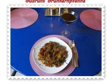 Vegetarisch: Grünkernpfanne - Rezept - Bild Nr. 10