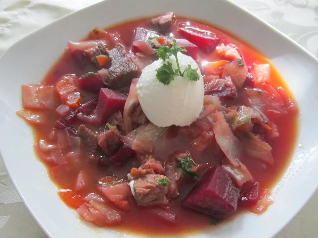 Borschtsch-Eintopf - Rezept