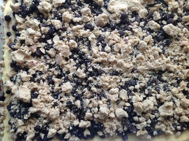 Rezept: Heidelbeerkuchen mit Zimtstreuseln Heidelbeerkuchen mit Zimtstreuseln - Rezept