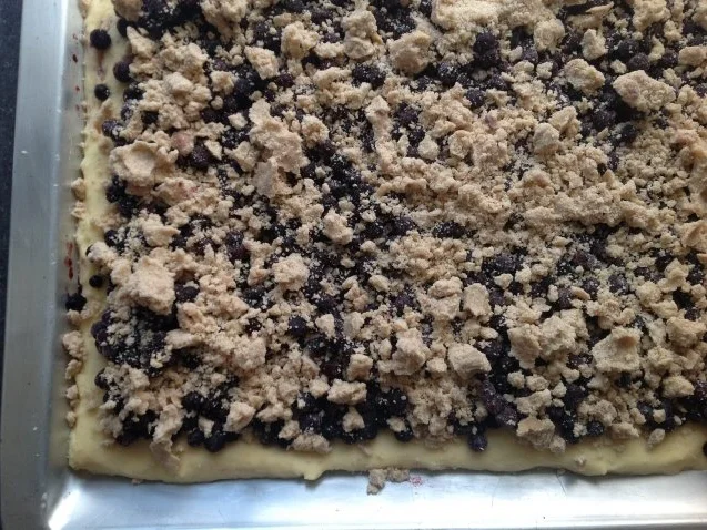 Rezept: Heidelbeerkuchen mit Zimtstreuseln Bild Nr. 6 Heidelbeerkuchen mit Zimtstreuseln - Rezept - Bild Nr. 6