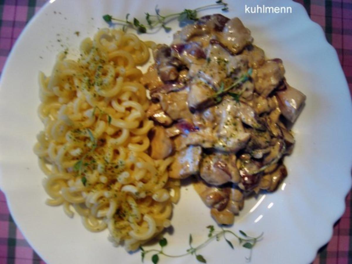 Steinpilz - Rahm/Käse - Soße - Rezept By kuhlmenn