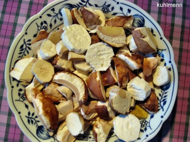 Steinpilz - Rahm/Käse  - Soße - Rezept - Bild Nr. 3