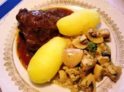 Champignons in Kräuter-Rahm ... - Rezept