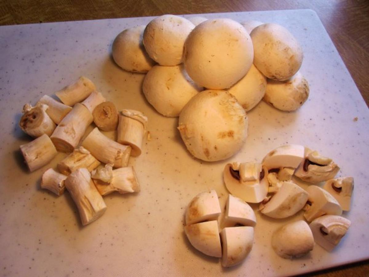 Champignons in Kräuter Rahm - schnell &amp; einfach - von mimi