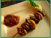 Lamm-Aprikosen-Spieße - Rezept