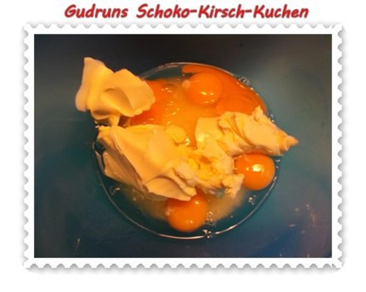 Kuchen: Schoko-Kirsch-Kuchen - Rezept - Bild Nr. 4