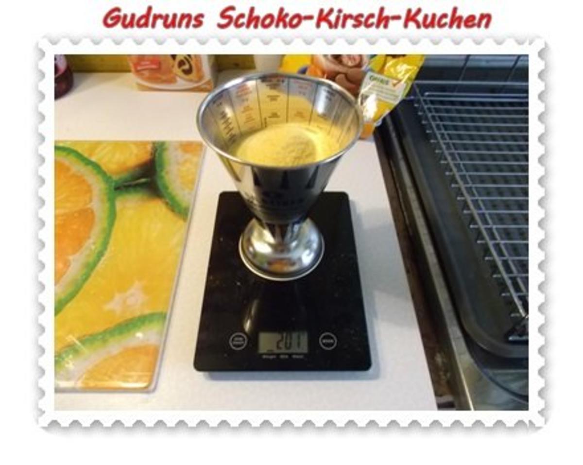 Kuchen: Schoko-Kirsch-Kuchen - Rezept - Bild Nr. 6