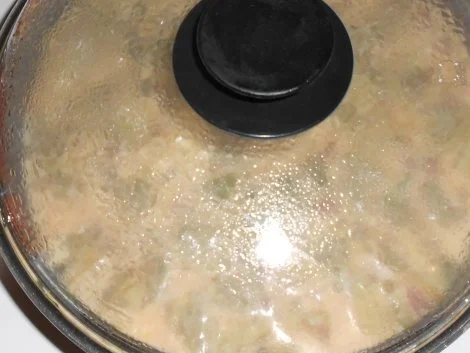 Rezept: Maultaschen-Pfanderl mit Schinken und Ei Bild Nr. 9 Maultaschen-Pfanderl mit Schinken und Ei - Rezept - Bild Nr. 9