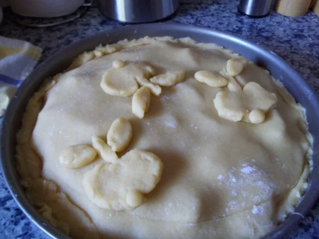 Rezept: gedeckter Apfelkuchen frisch gehext Bild Nr. 9 gedeckter Apfelkuchen frisch gehext - Rezept - Bild Nr. 9