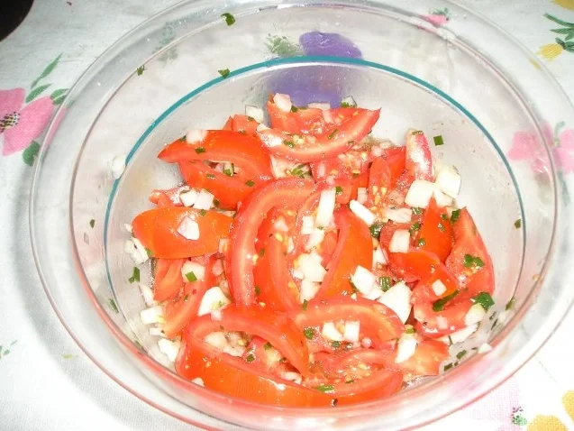 Tomatensalat - Rezept