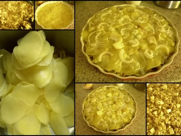 Rezept: Kartoffel-Gratin mit Steinpilzen Bild Nr. 3 Kartoffel-Gratin mit Steinpilzen - Rezept - Bild Nr. 3