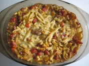 Spätzli Karotten Pilz Gratin - Rezept