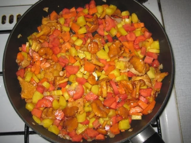 Spätzli Karotten Pilz Gratin - Rezept - Bild Nr. 8