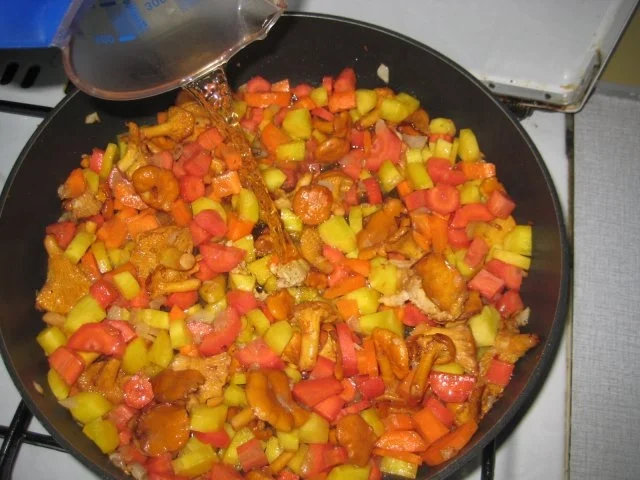 Spätzli Karotten Pilz Gratin - Rezept - Bild Nr. 9