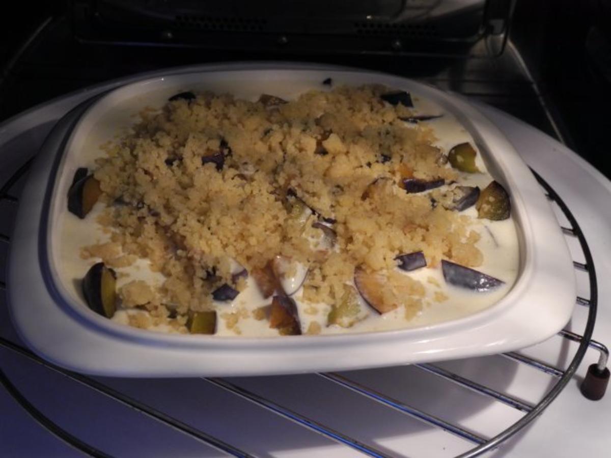 Dessert : Pflaumen in Quark - Joghurt - Pudding - Rezept - Bild Nr. 5