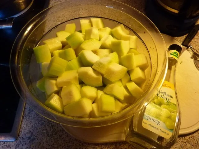 Vorrat: Zucchini süß-sauer - Rezept - Bild Nr. 5