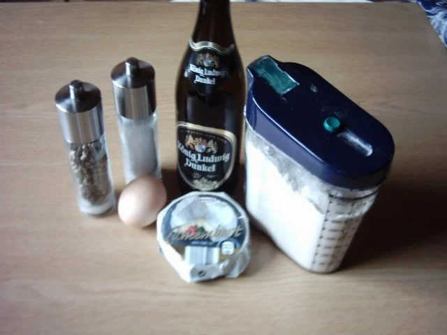 Rezept: Camembert im Bierteig Bild Nr. 2 Camembert im Bierteig - Rezept - Bild Nr. 2