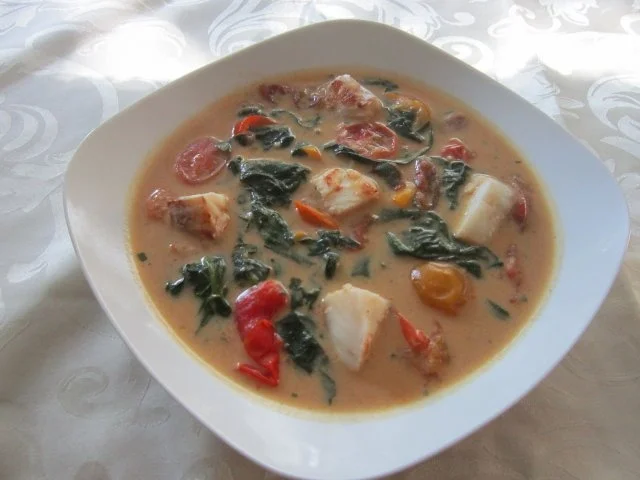 Rezept: Tailändische Kokossuppe Tailändische Kokossuppe - Rezept