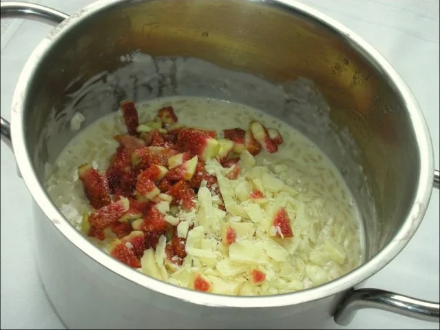 Rezept: Milchreis mit Feigen und Himbeermark Bild Nr. 8 Milchreis mit Feigen und Himbeermark - Rezept - Bild Nr. 8