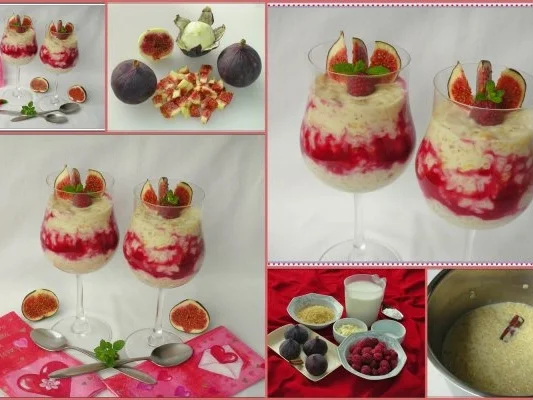 Rezept: Milchreis mit Feigen und Himbeermark Bild Nr. 11 Milchreis mit Feigen und Himbeermark - Rezept - Bild Nr. 11