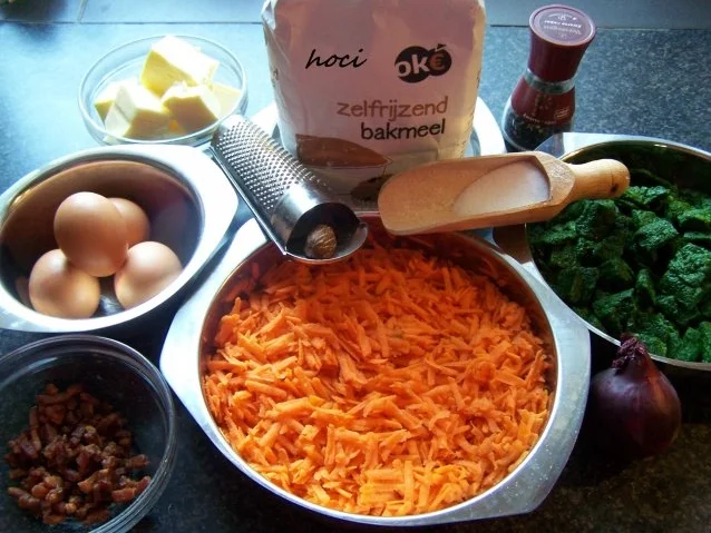 Rezept: ♥ herzhafter Gemüse - " kuchen " ♥ Bild Nr. 2 ♥ herzhafter Gemüse - " kuchen " ♥ - Rezept - Bild Nr. 2