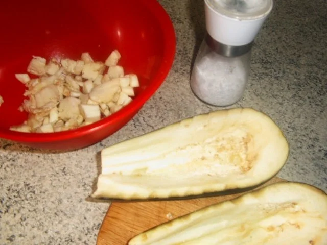 Aubergine mal anders gefüllt - Rezept - Bild Nr. 3