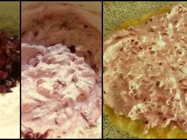 Kartoffel-Rote-Bete-Röllchen mit Steinpilzen - Rezept - Bild Nr. 5