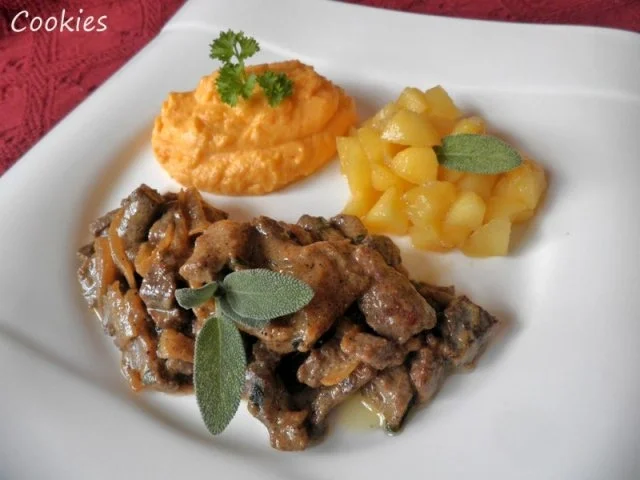 Rezept: Geschnetzeltes von der Kalbsleber ... Bild Nr. 13 Geschnetzeltes von der Kalbsleber ... - Rezept - Bild Nr. 13