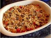 Pikanter Kürbis-Crumble - Rezept