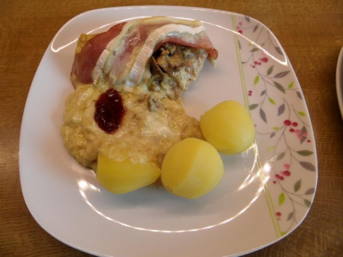 Bilder für Schnitzel Sahne Gratin - Rezept