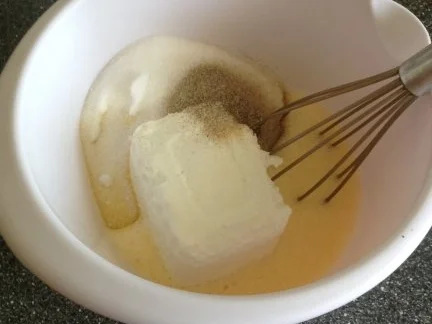 Rezept: Grieß - Käse - Kirschkuchen Bild Nr. 5 Grieß - Käse - Kirschkuchen - Rezept - Bild Nr. 5