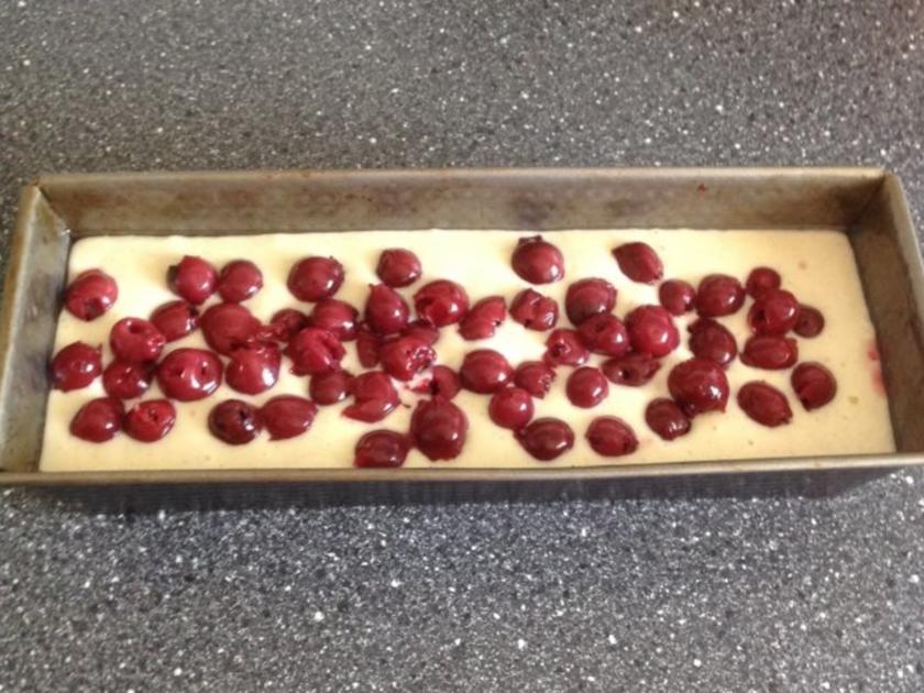 Grieß Käse Kirschkuchen - einfach - von nannsi