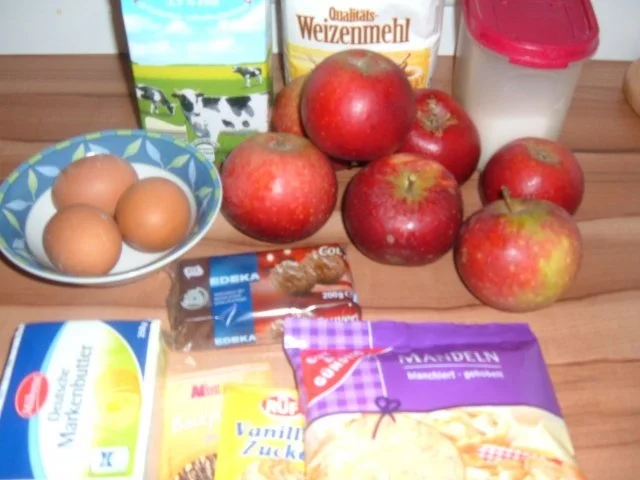 Kuchen : Apfelkuchen vom Blech - Rezept - Bild Nr. 3