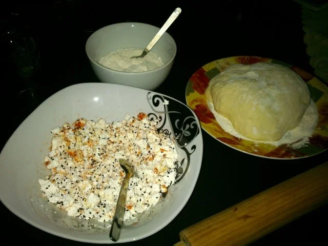 Rezept: Frittierte Feta Taschen Bild Nr. 3 Frittierte Feta Taschen - Rezept - Bild Nr. 3