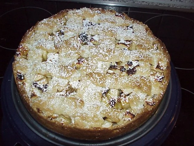 Apfeltorte nach Linzer Art - Rezept