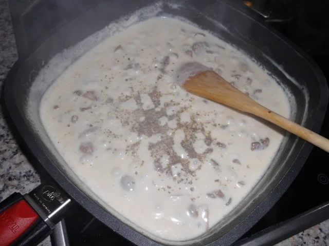 Rezept: Gnocchi in Waldpilz-Sahnesoße>> Bild Nr. 6 Gnocchi in Waldpilz-Sahnesoße>> - Rezept - Bild Nr. 6